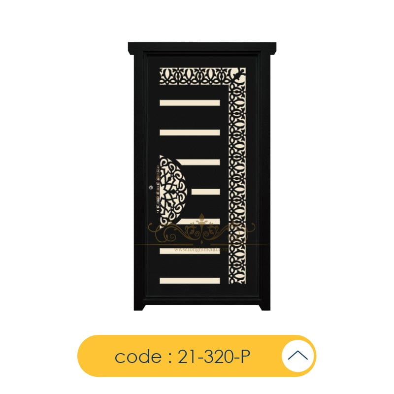 درب فلزی پارکینگ 320-21 2 درب فلزی پارکینگ 21-320